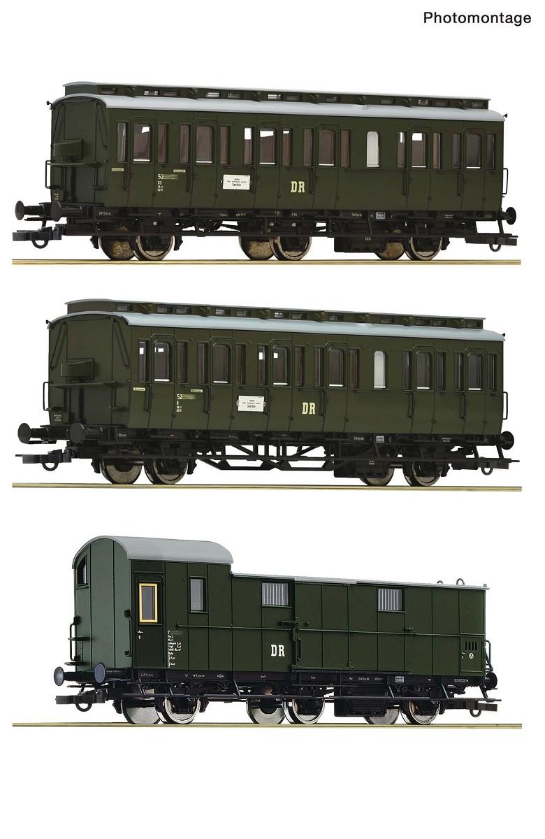 Roco 6200130 Nebenbahnzug-Set 1 DR DC
