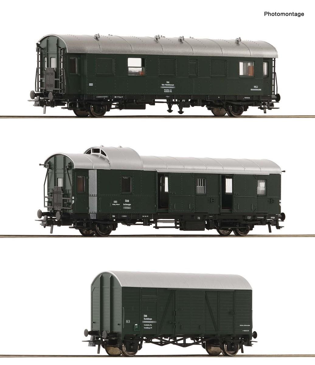 Roco 6200134 Begleitwagen-Set ÖBB DC