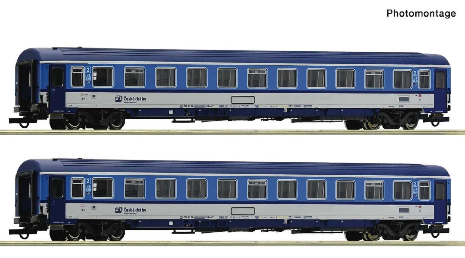 Roco 6200157 Eurofima-Wagen-Set CD DC