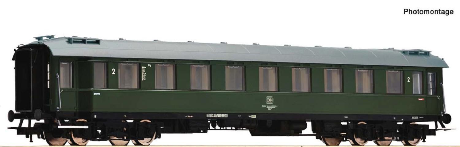 Roco 6200160 Schnellzugwagen 2. Kl, DB DC