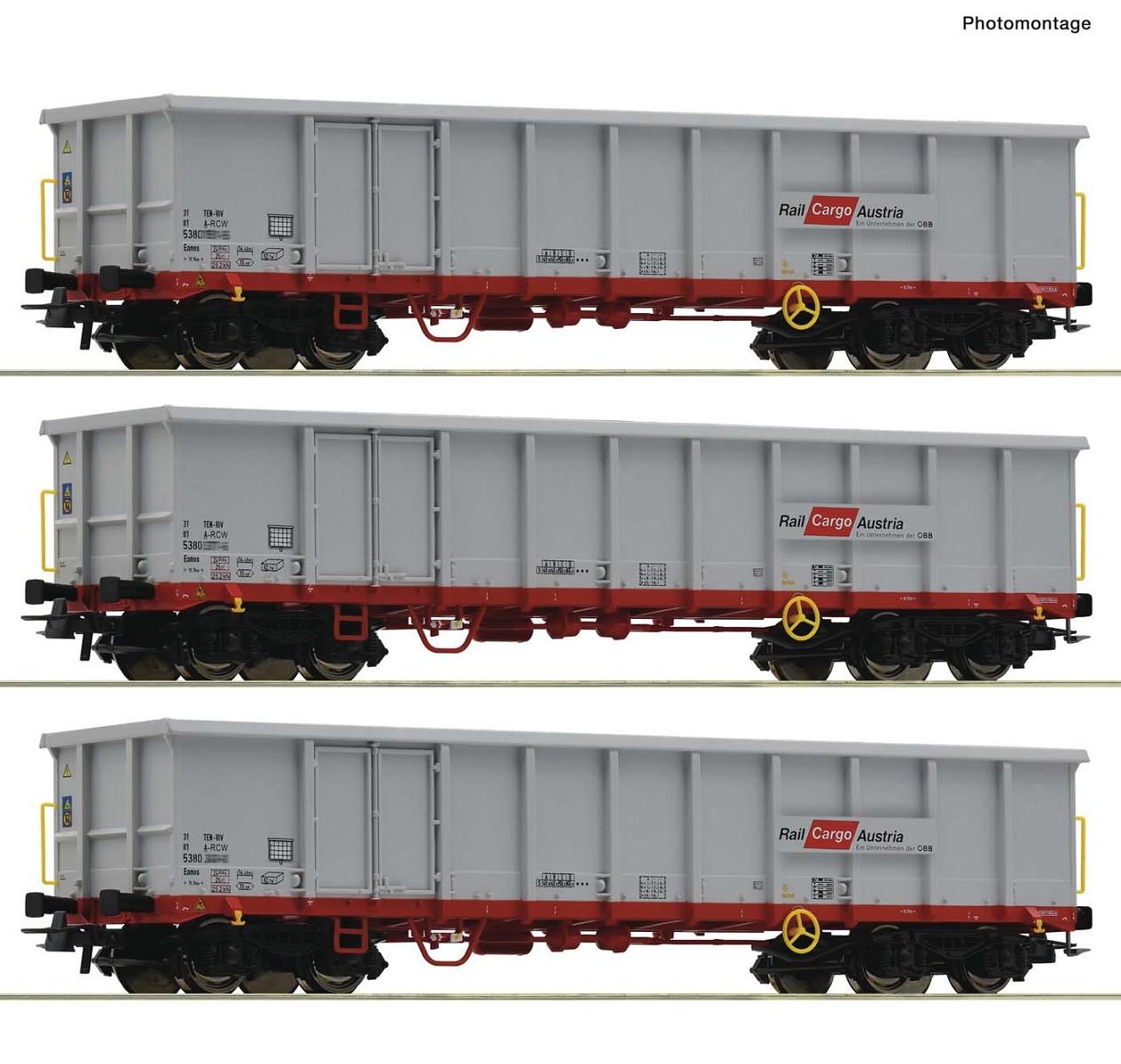 Roco 6600121 Güterwagen-Set ÖBB DC