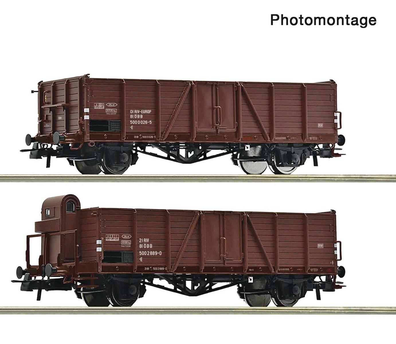Roco 6600123 Güterwagen-Set ÖBB DC