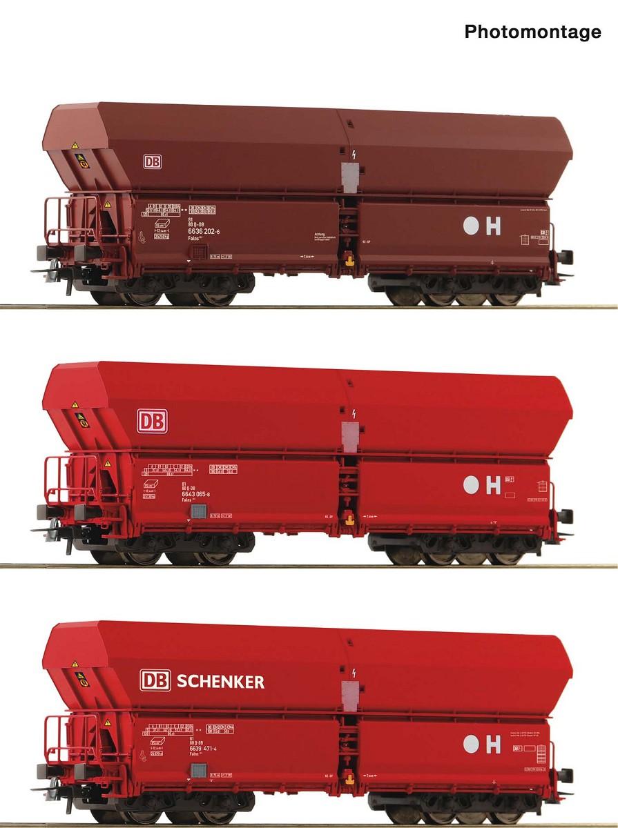 Roco 6600135 Selbstentladewagen-Set DB AG DC
