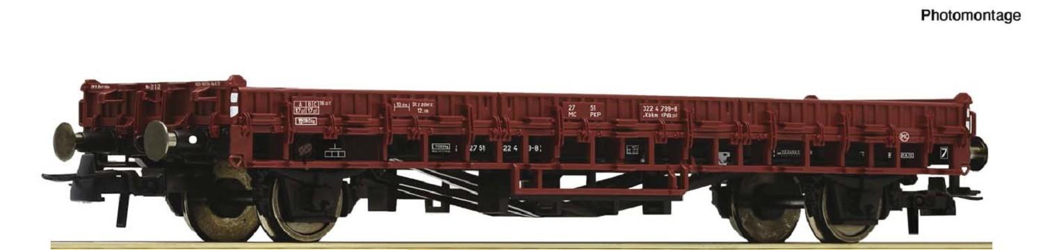 Roco 6600149 Niederbordwagen, PKP DC