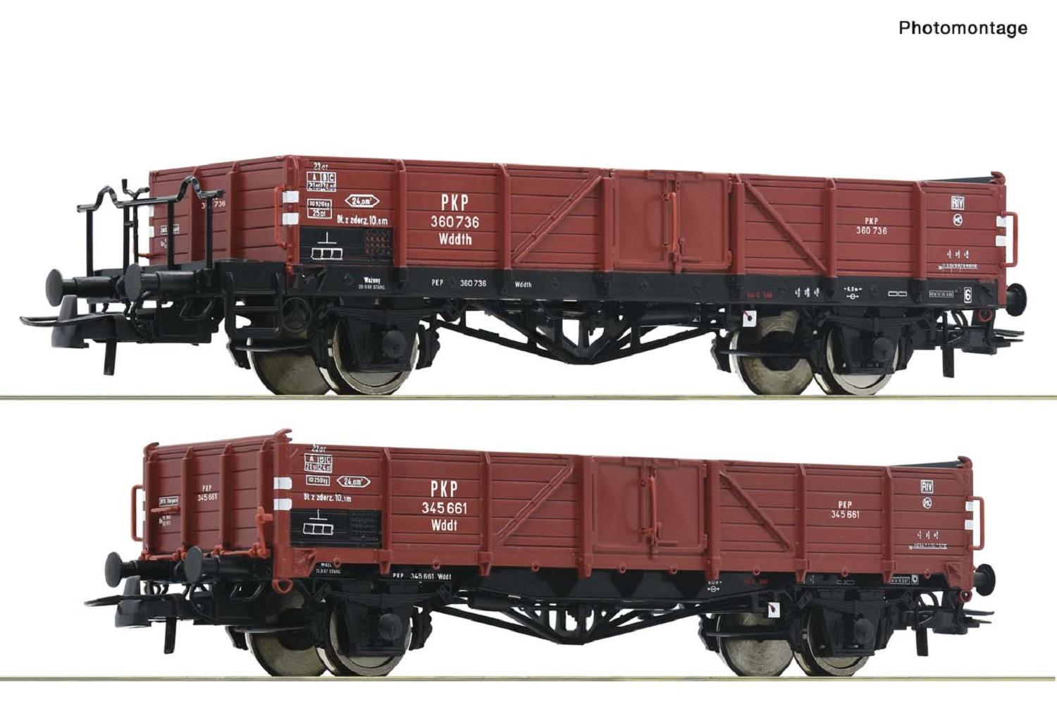 Roco 6600150 Güterwagen-Set PKP DC