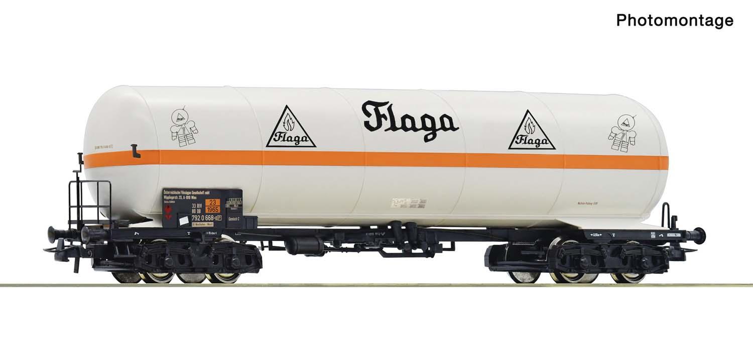 Roco 6600176 Druckgaskesselwagen "Flaga" DB