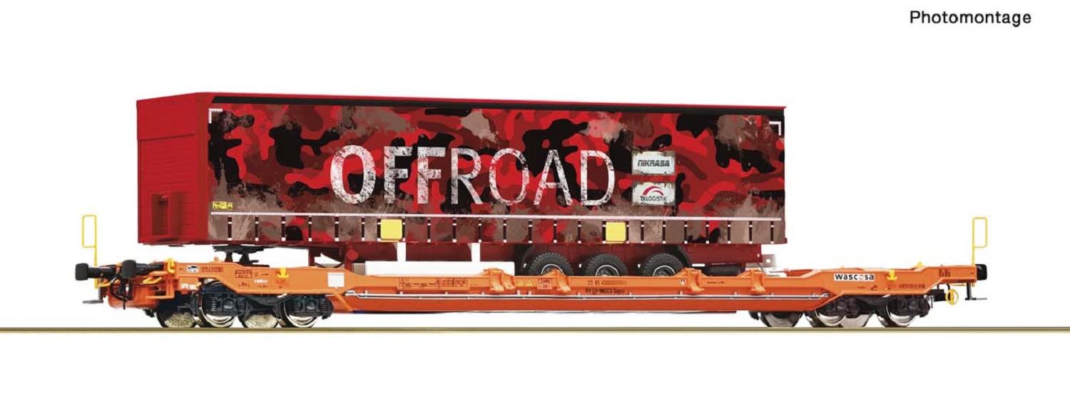 Roco 6600179 Taschenwagen T5, Wascosa DC