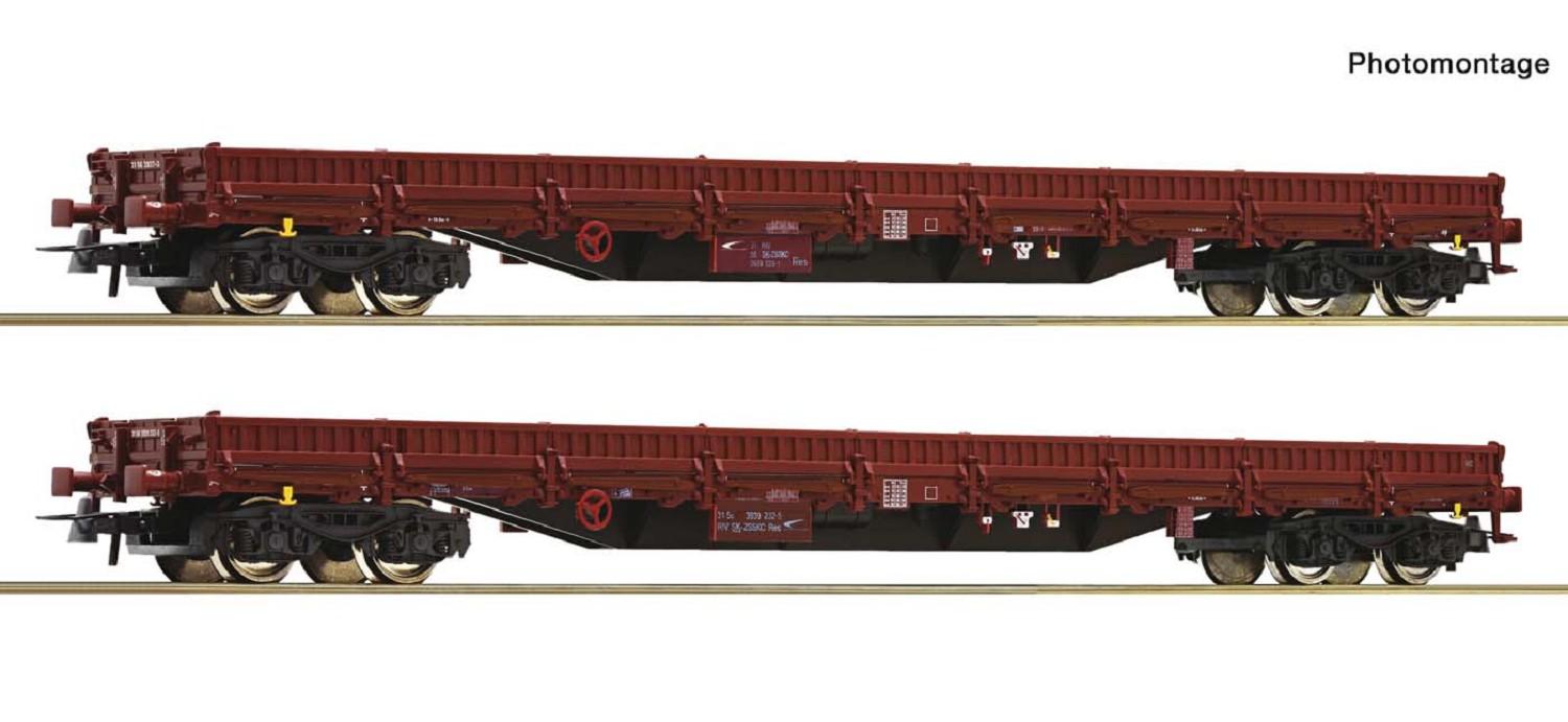 Roco 6600186 Rungenwagen-Set, ZSSK Cargo DC