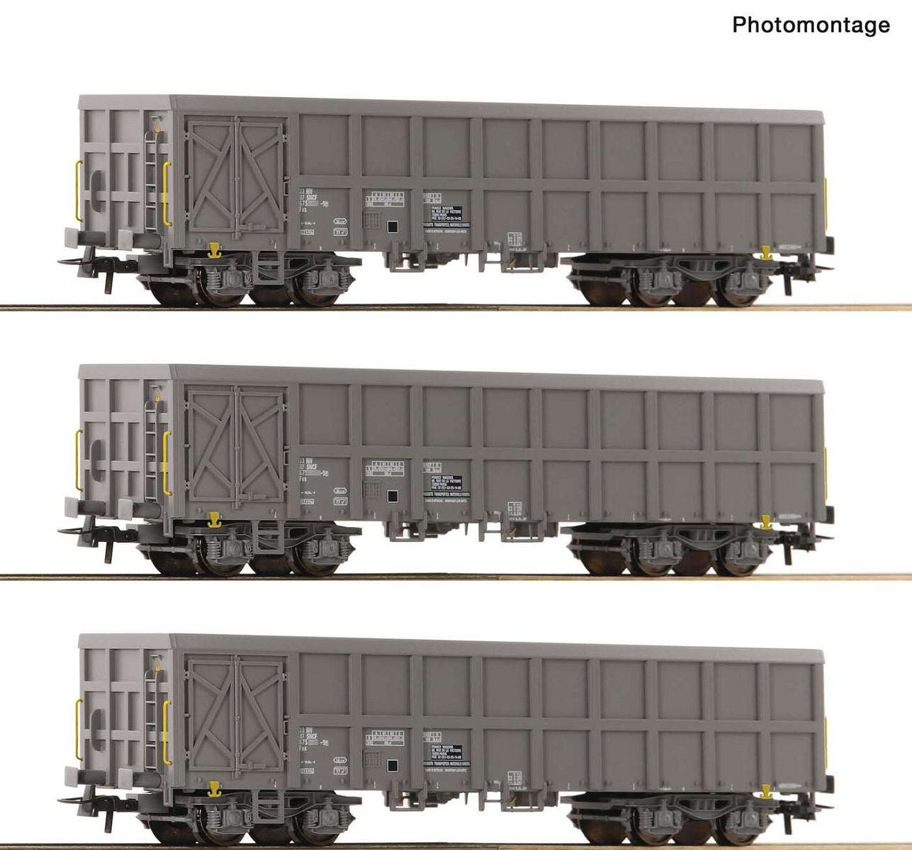 Roco 6600203 Güterwagen-Set SNCF DC