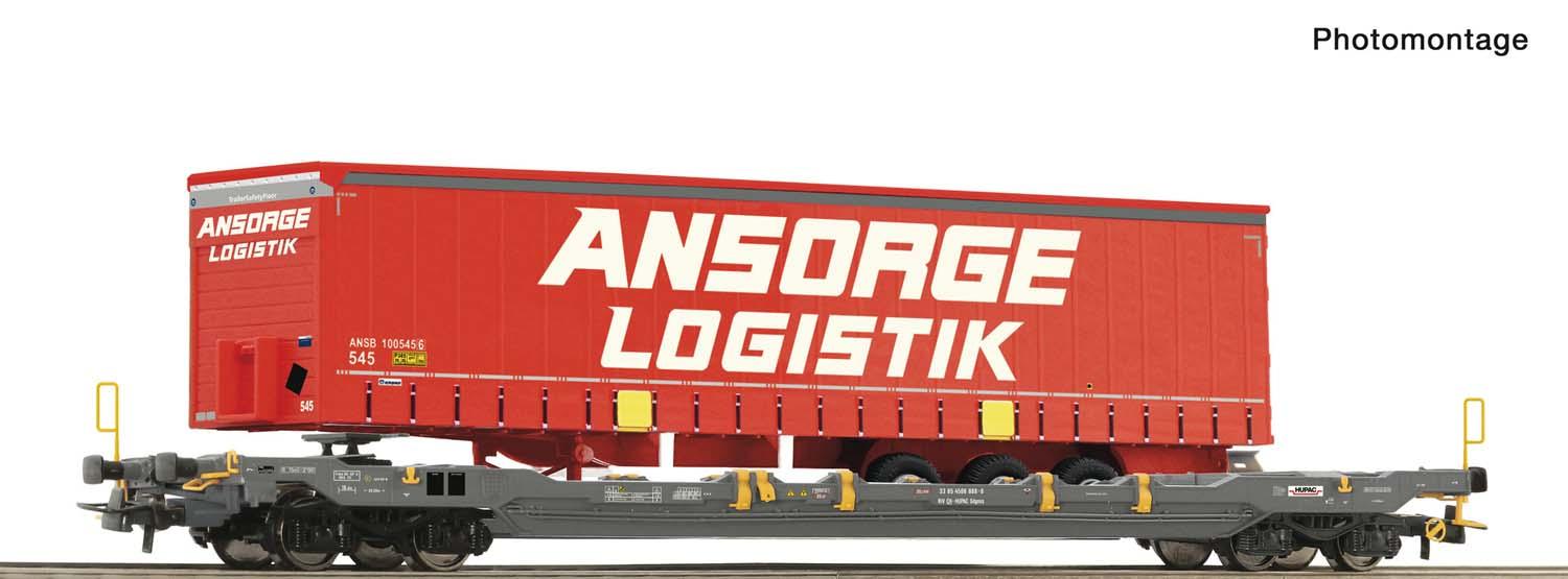 Roco 6600222 Taschenwagen T5 Hupac