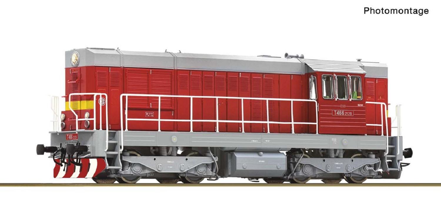 Roco 7300062 Diesellok T 466.2129 CSD DC