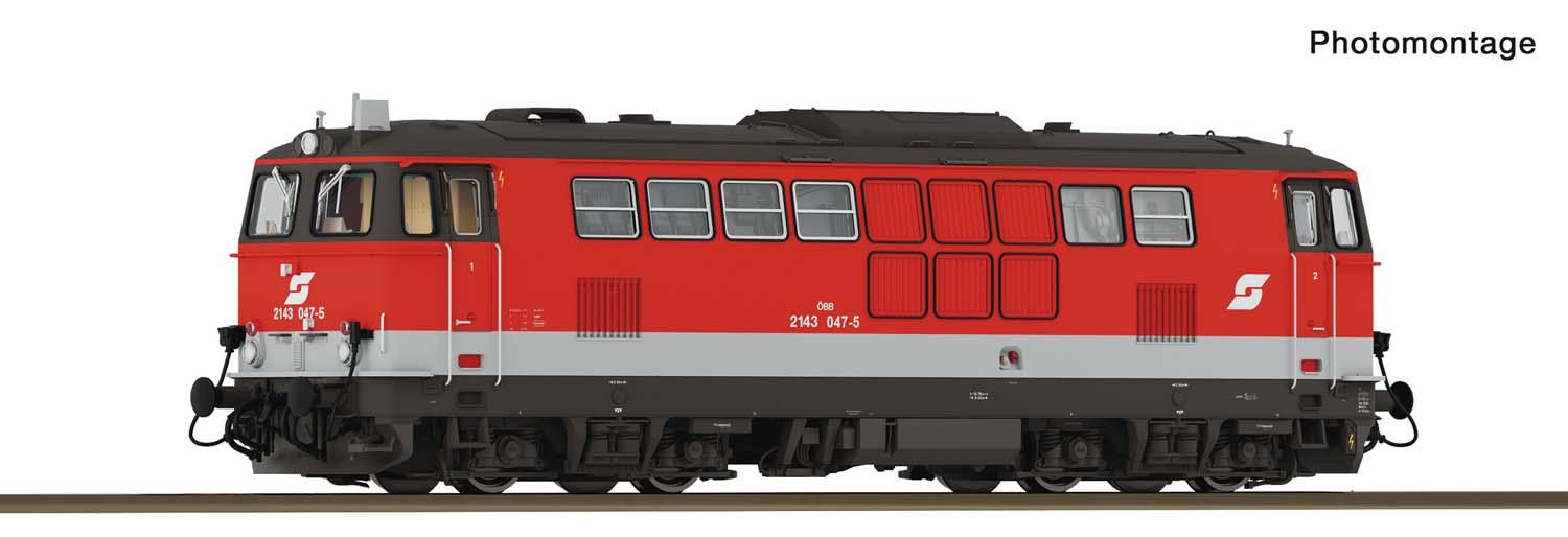 Roco 7300092 Diesellok Rh 2143 ÖBB DC