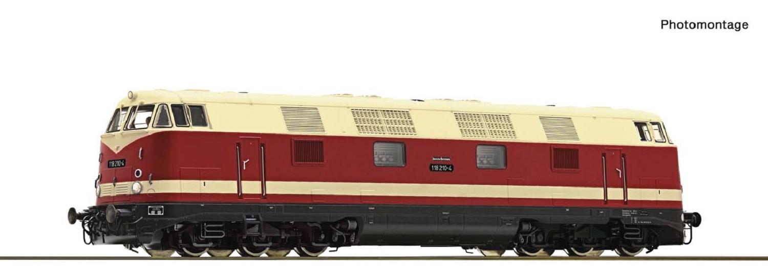 Roco 7310060 Diesellok 118 210-4, DR DCC Sound