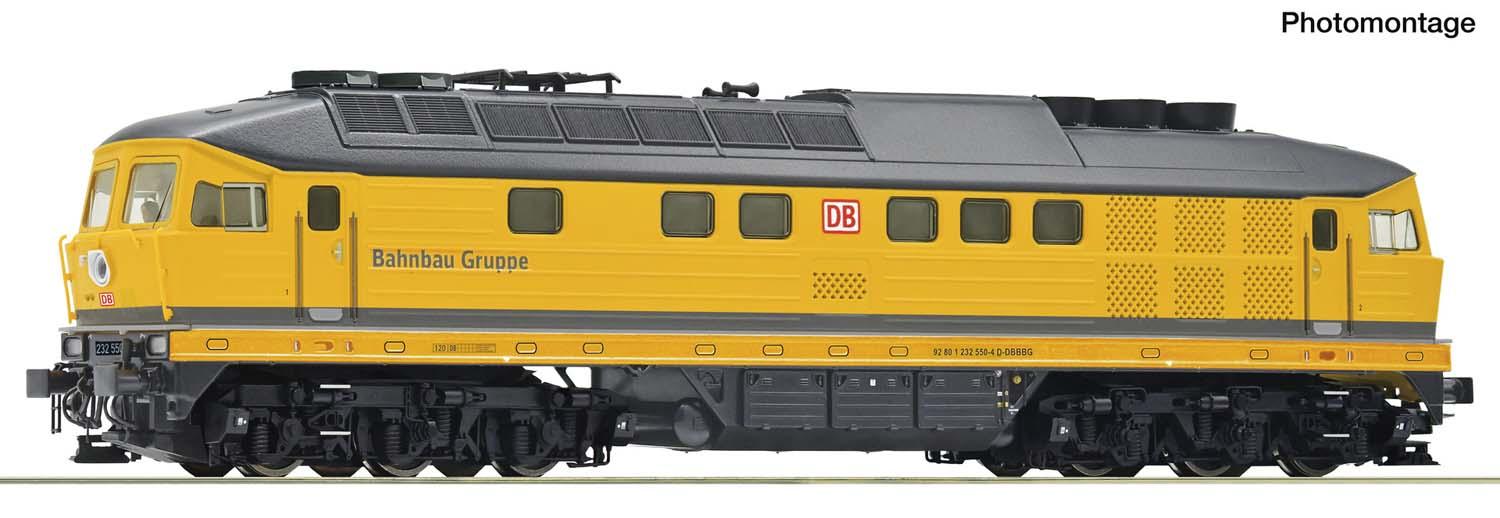 Roco 7310105 Diesellok BR 232 DB Bahnbau DC-Snd.