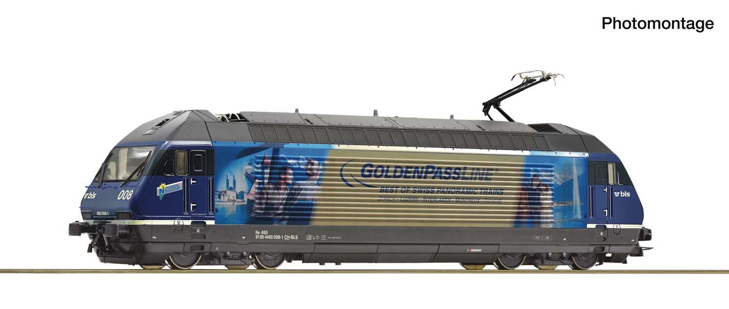 Roco 7500172 E-Lok Re 465 Goldenpass BLS