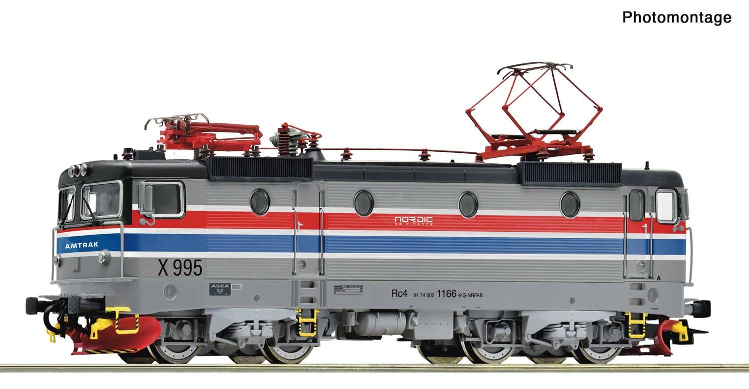Roco 7500210 E-Lok Rc 4 Nordic "Amtrak" DC