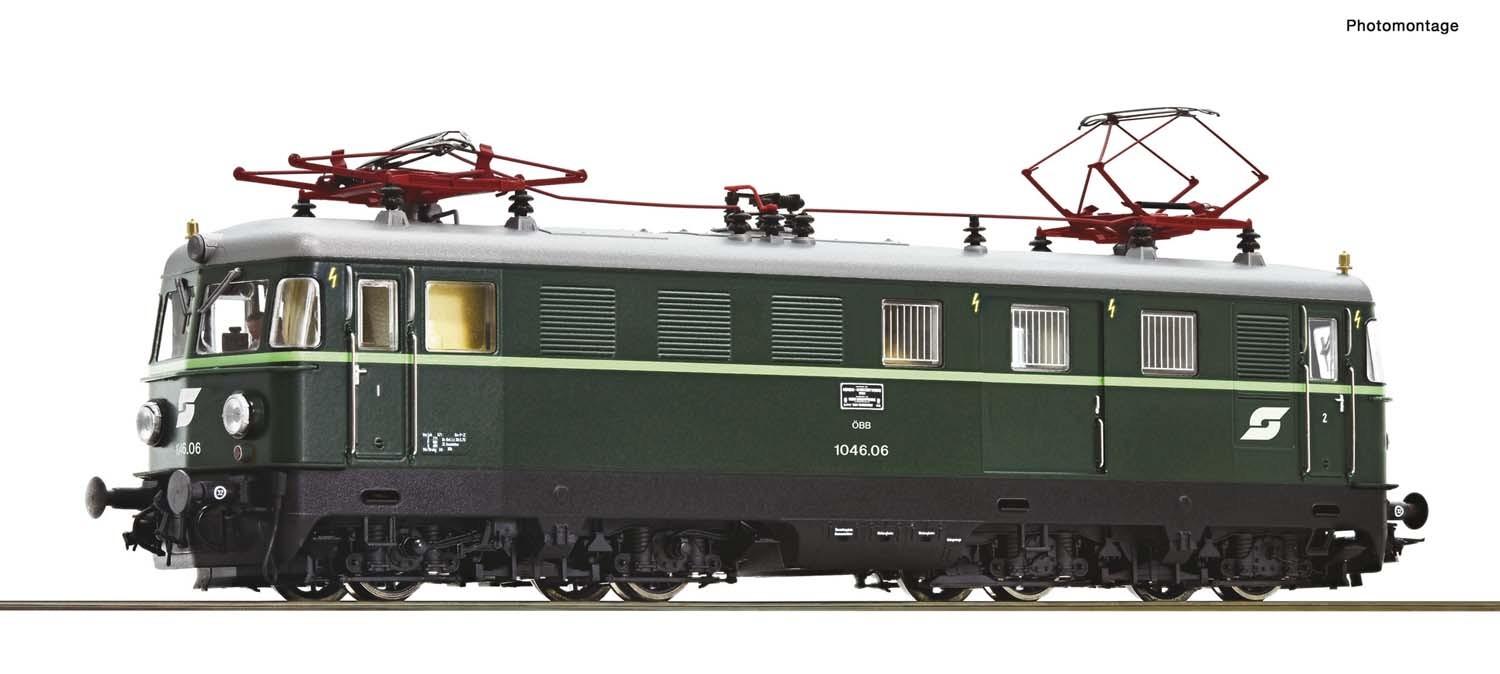 Roco 7520054 E-Lok Rh 1046 grün (AC-Sound)