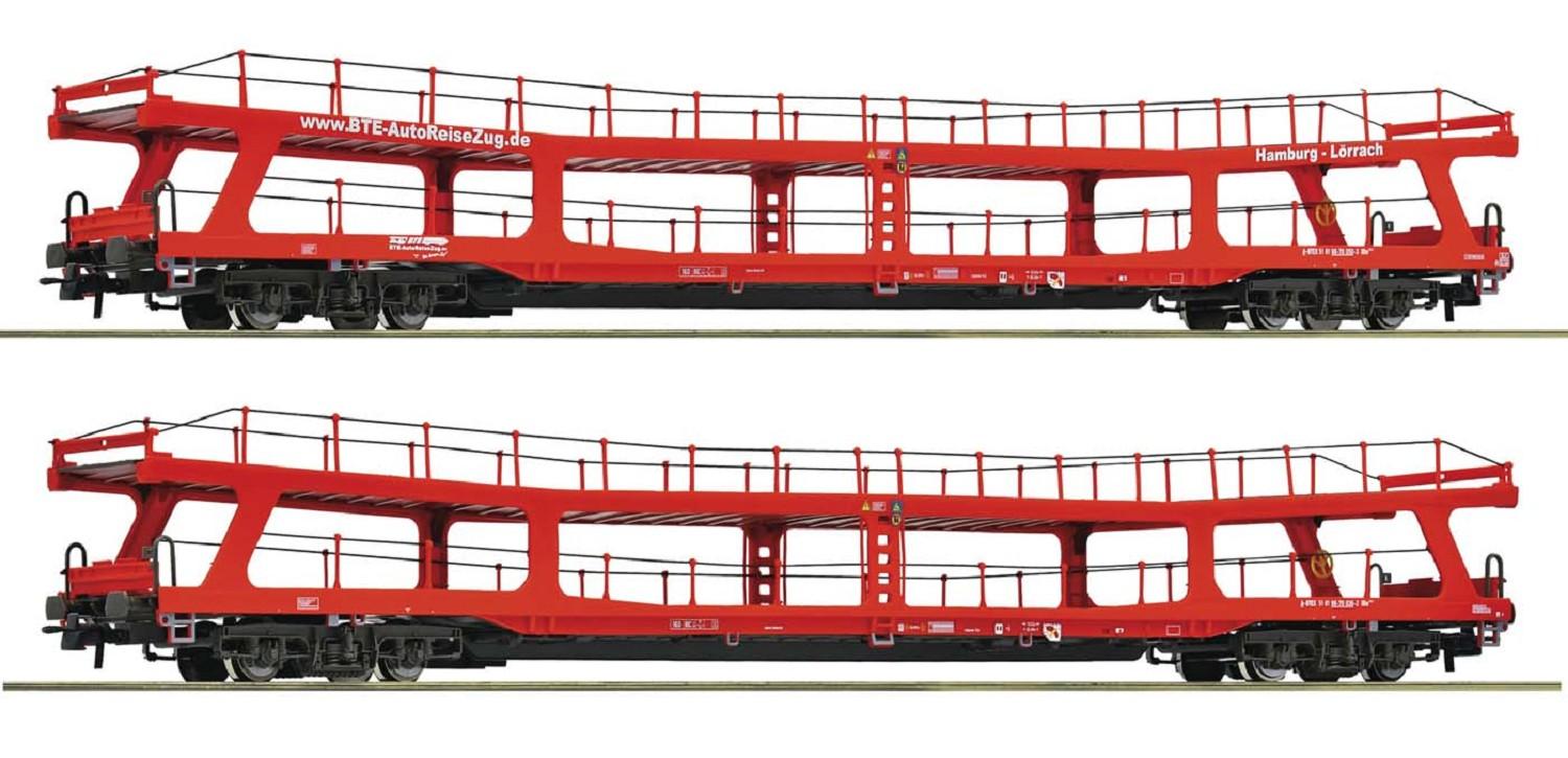 Roco 77047 Autotransportwagen-Set BTE DC