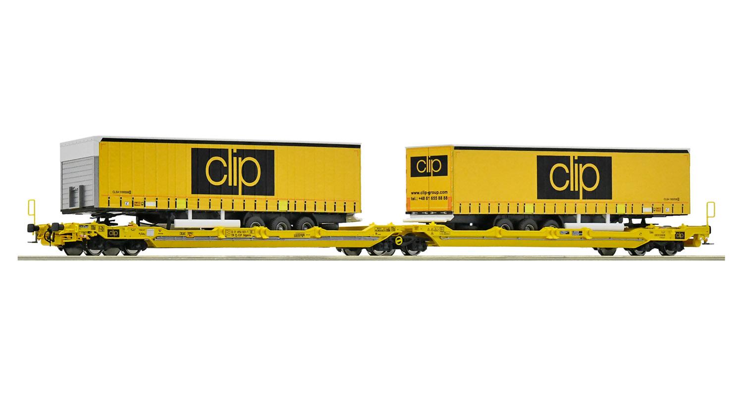 Roco 77405 Doppeltwagen T3000e Clip