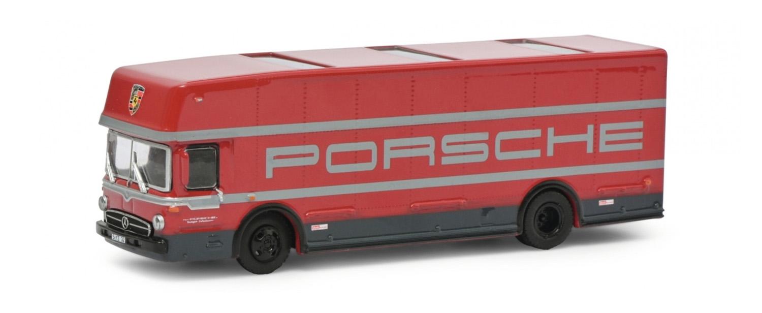 Schuco 452668000 H0 PORSCHE Renntransporter