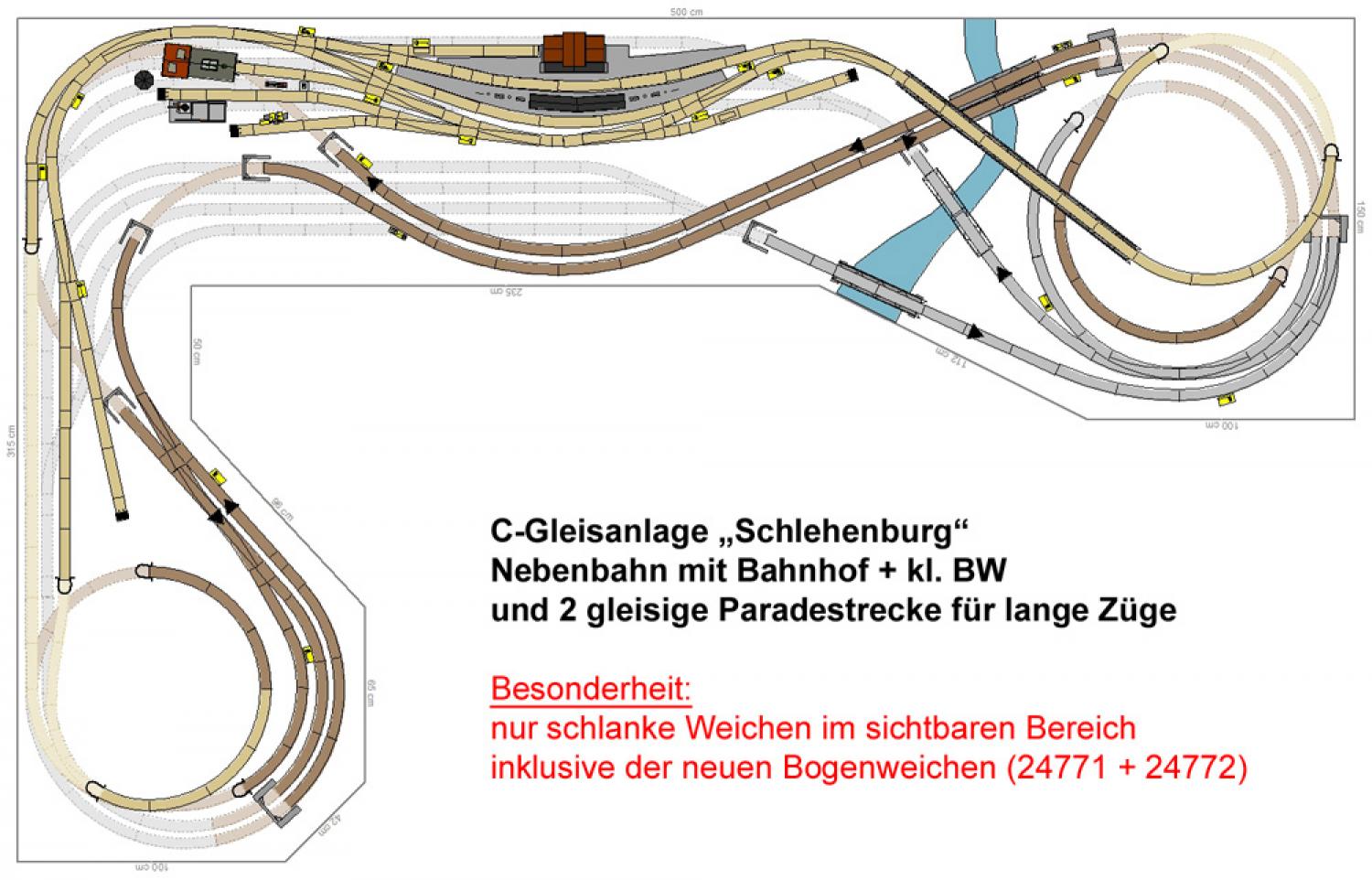 GP5-0010 C-Gleisplan Schlehenburg 500x315