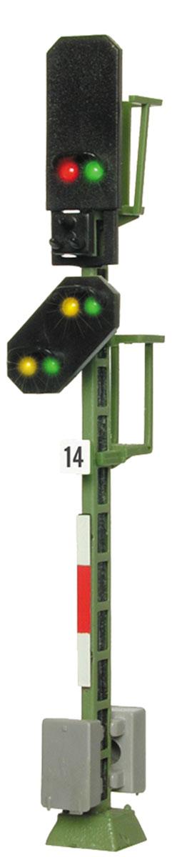 Viessmann 4014 H0 Blocksignal mit Vorsignal