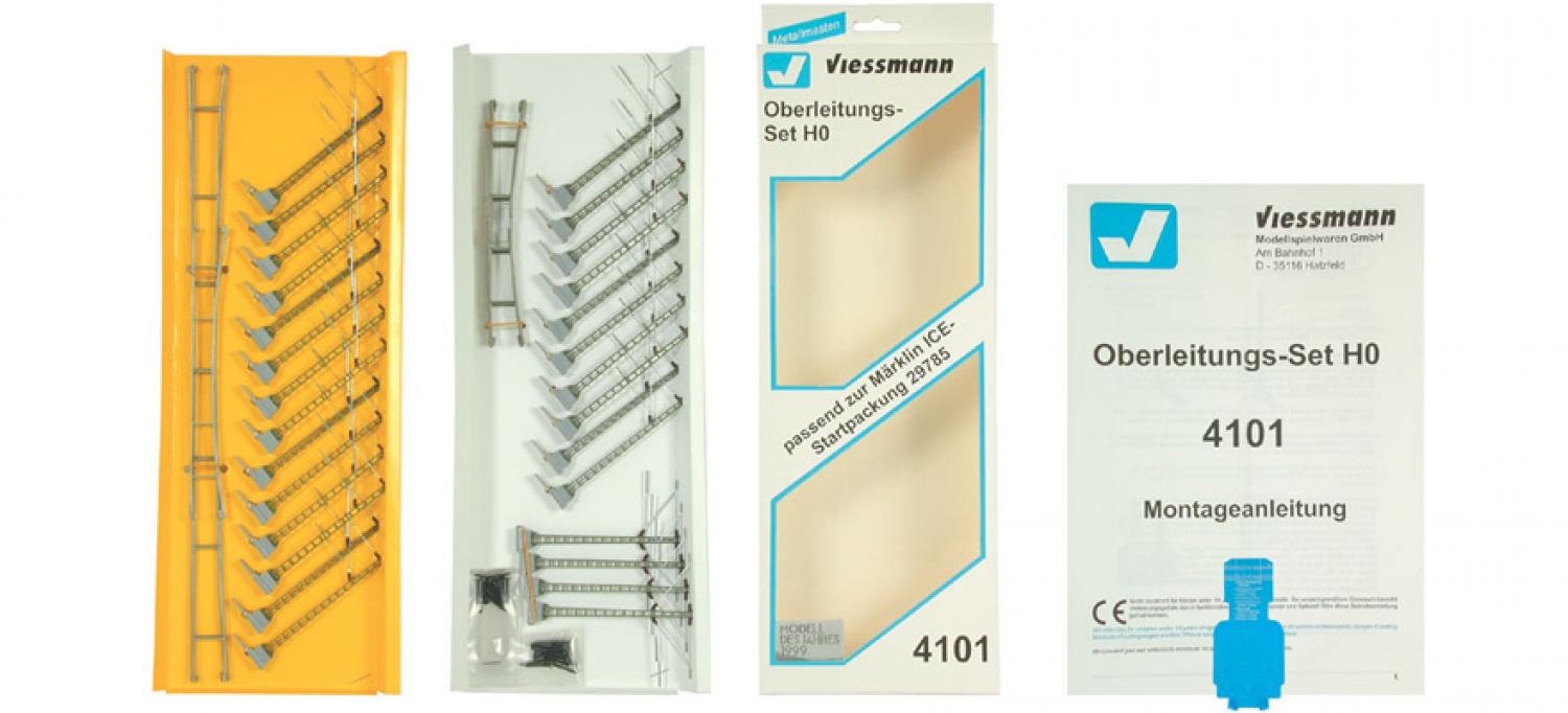Viessmann 4101 H0 Oberleitungs-Set ICE