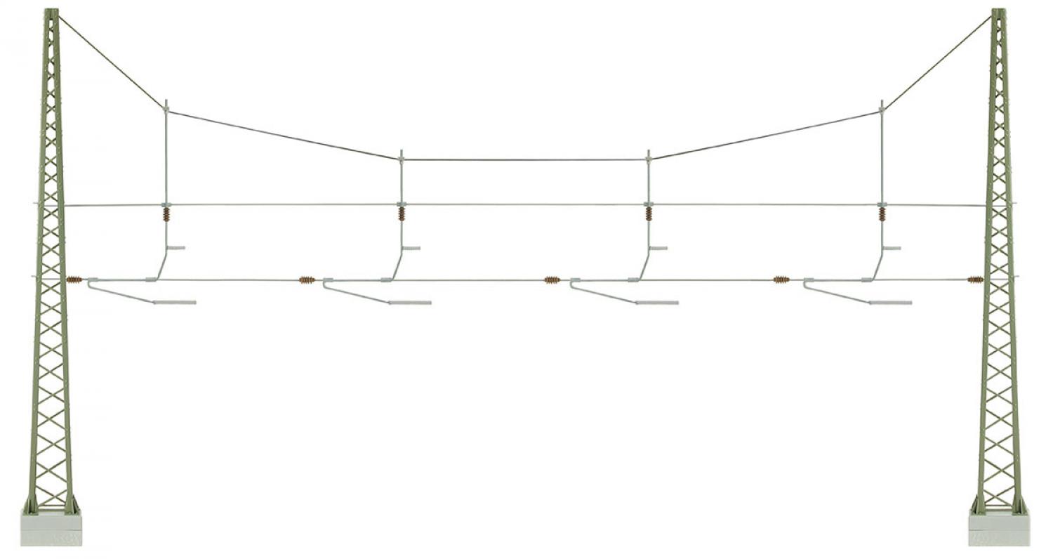 Viessmann 4363 N Quertragwerk über 4Gleise