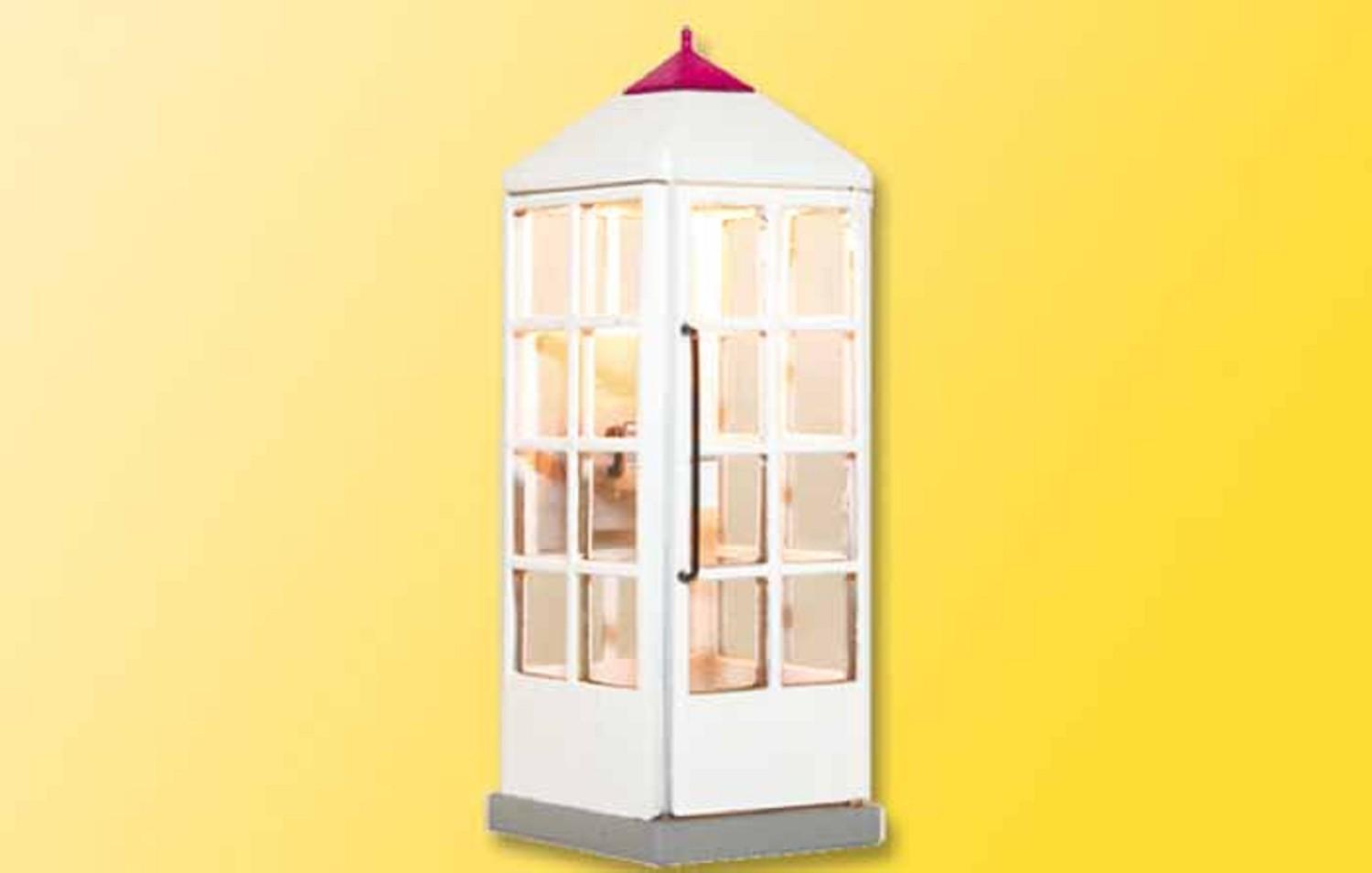 Viessmann 5072 H0 Telefonzelle Telek.geschl.