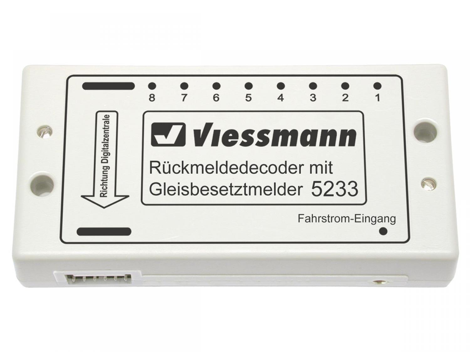 Viessmann 5233 Rueckmeldedec.+Gleisbesetzt.