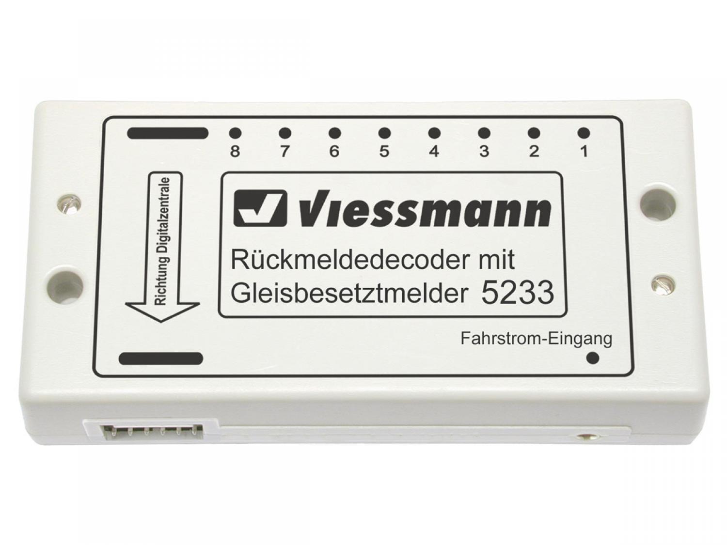 Viessmann 5233 Rückmeldedec.+Gleisbesetzt.