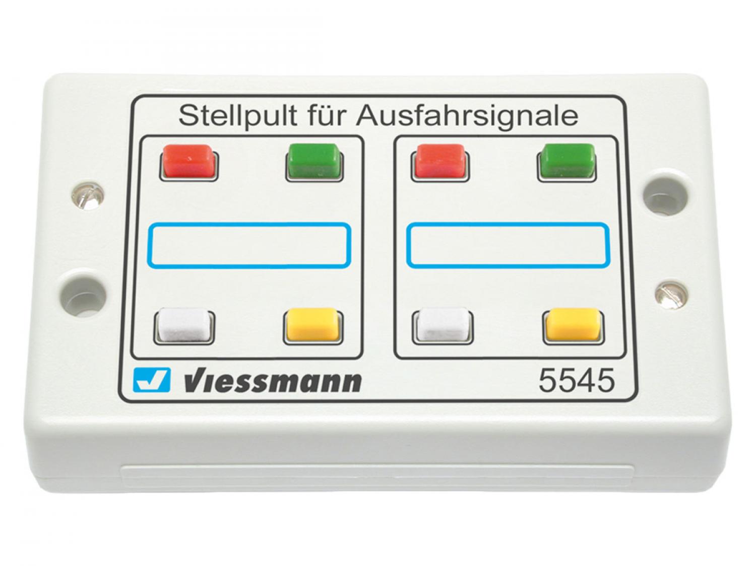 Viessmann 5545 Tasten-Stellpult 4-begriffig