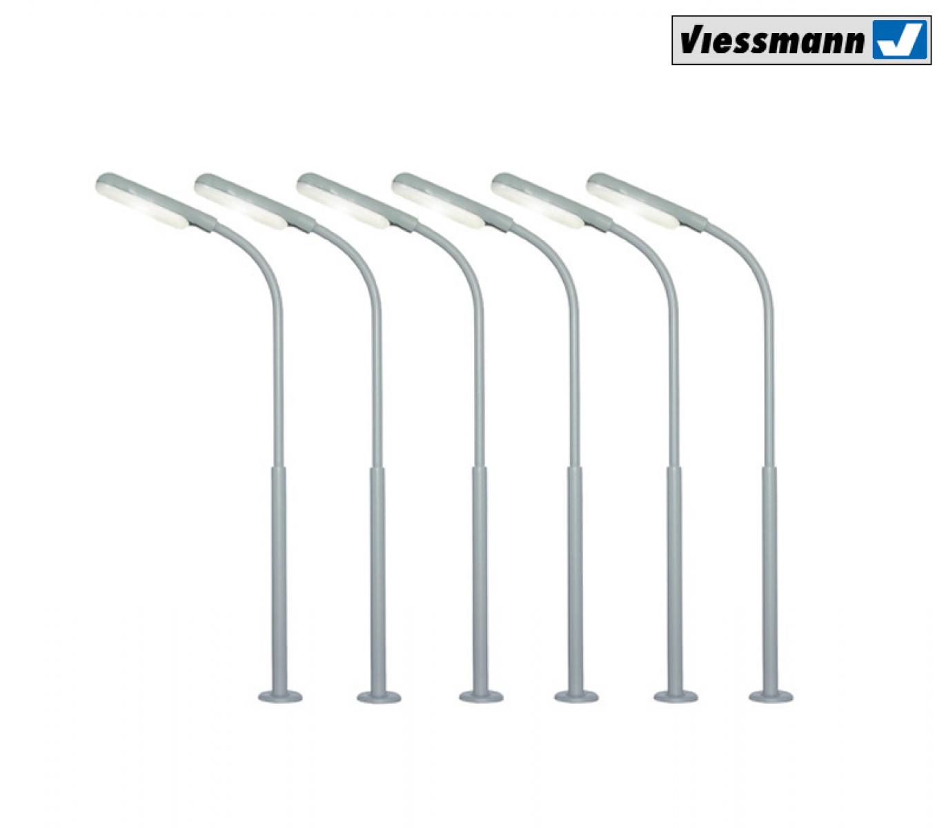 Viessmann 60906 H0 Peitschenleuchte 5+1