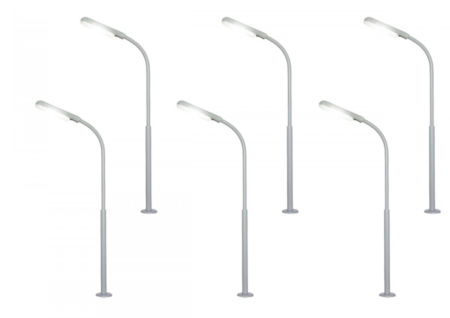 Viessmann 64906 N Peitschenleuchte 5+1 LED