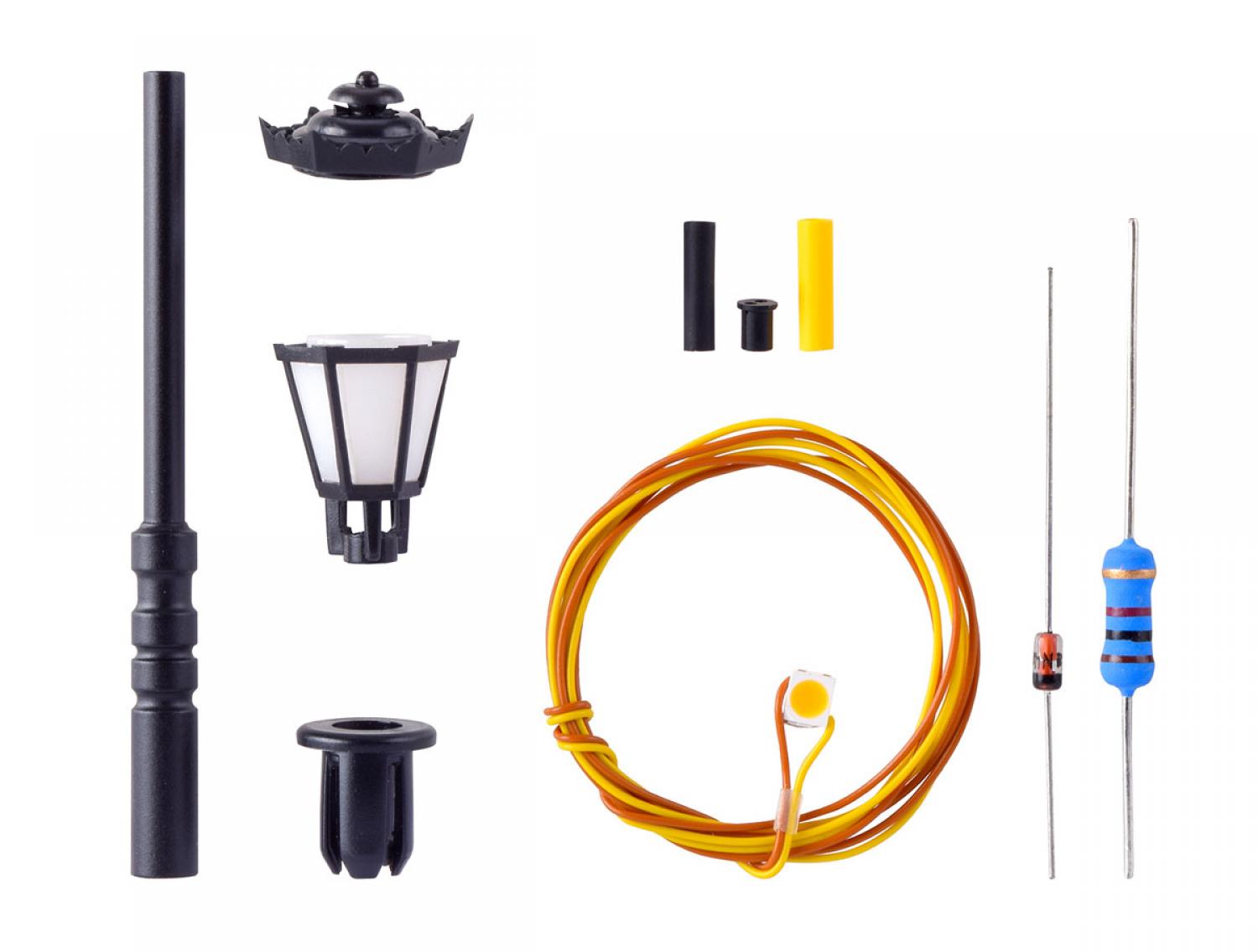 Viessmann 6720 H0 Bausatz Parklaterne, LED