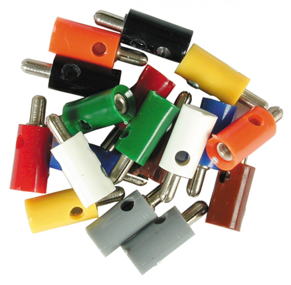 Viessmann 6875 Querlochstecker orange, 10x