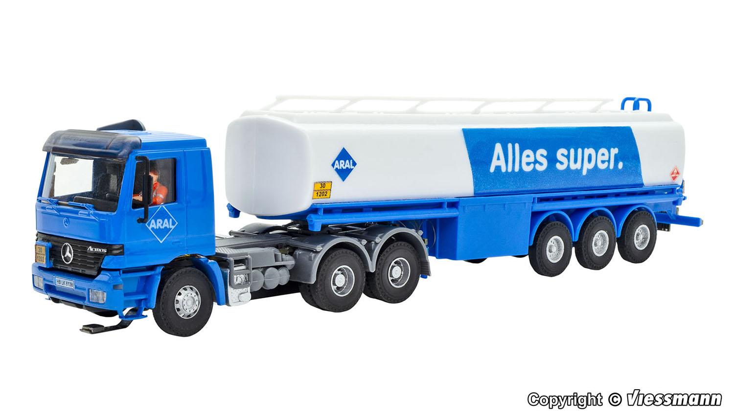 Viessmann 8033 H0 MB Actros ZGM ARAL Tankaufl.
