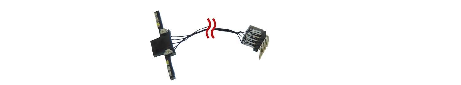 Viessmann 8420 Stoßstange mit LED-Bel.