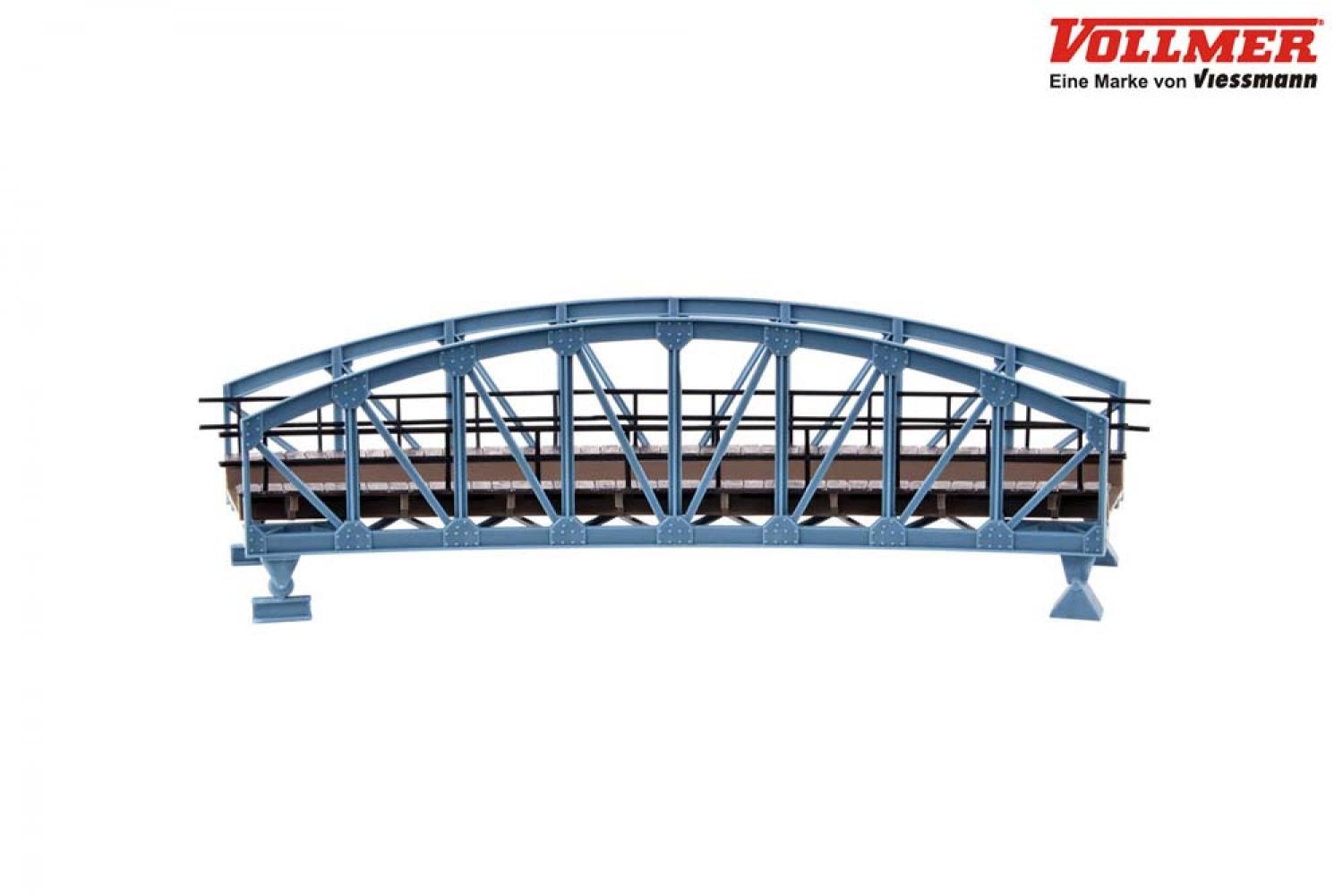 Vollmer 42540 H0 Stahlbogenbrücke, gebogen
