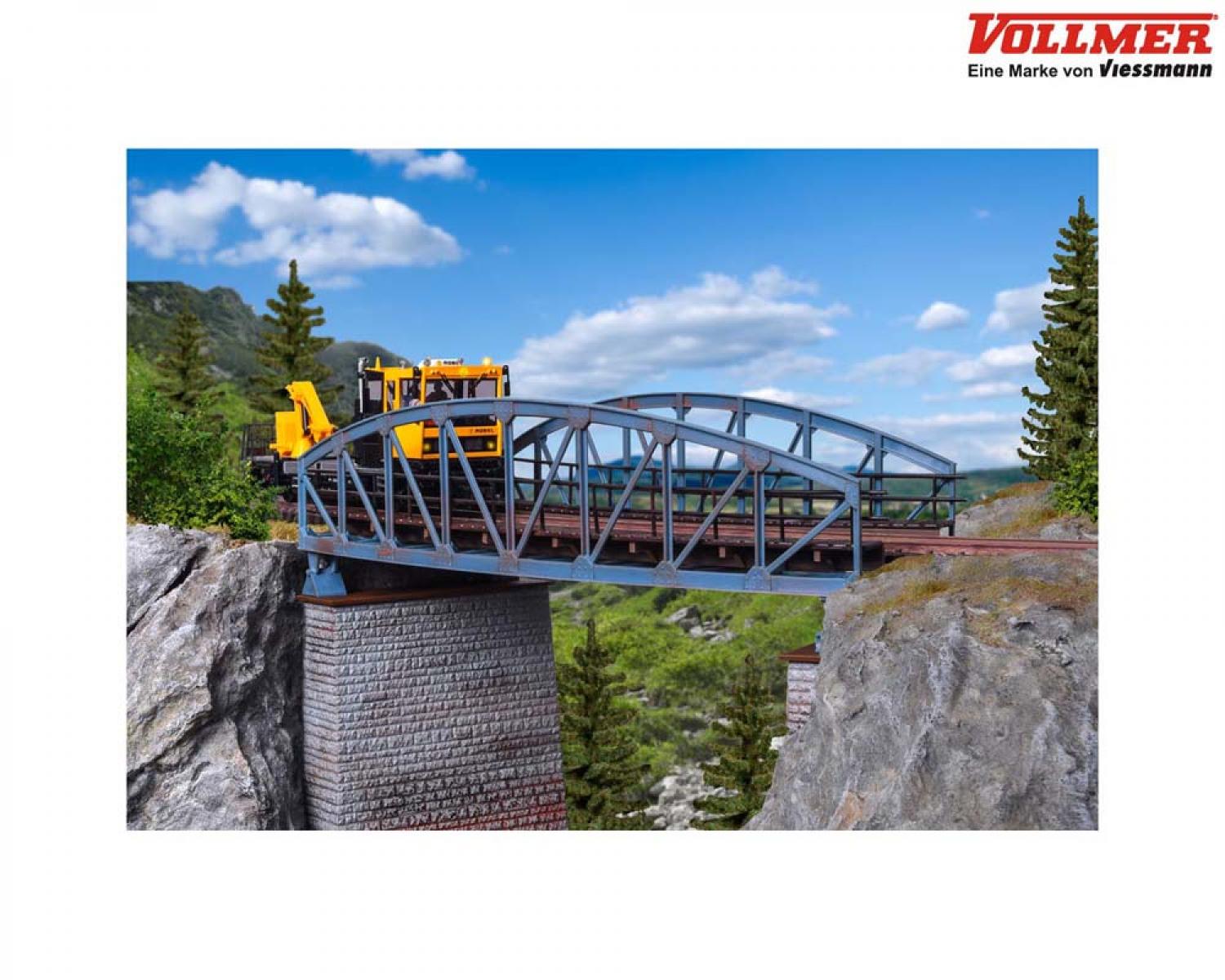 Vollmer 42540 H0 Stahlbogenbrücke, gebogen