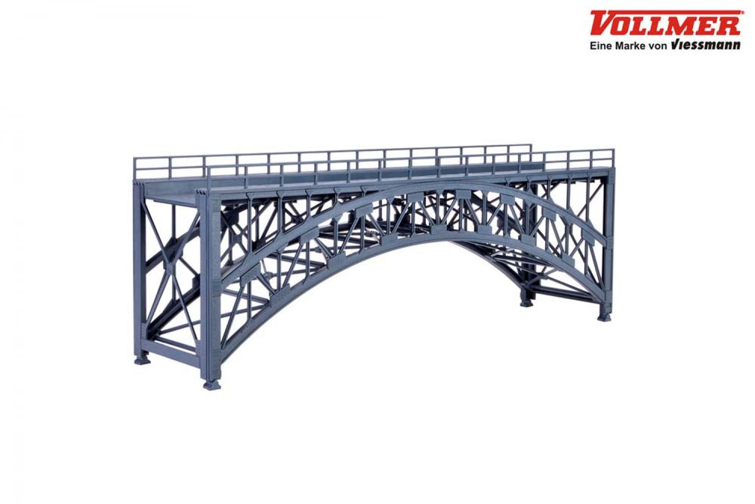 Vollmer 42548 H0 Stahlbogenbrücke Schlossbach