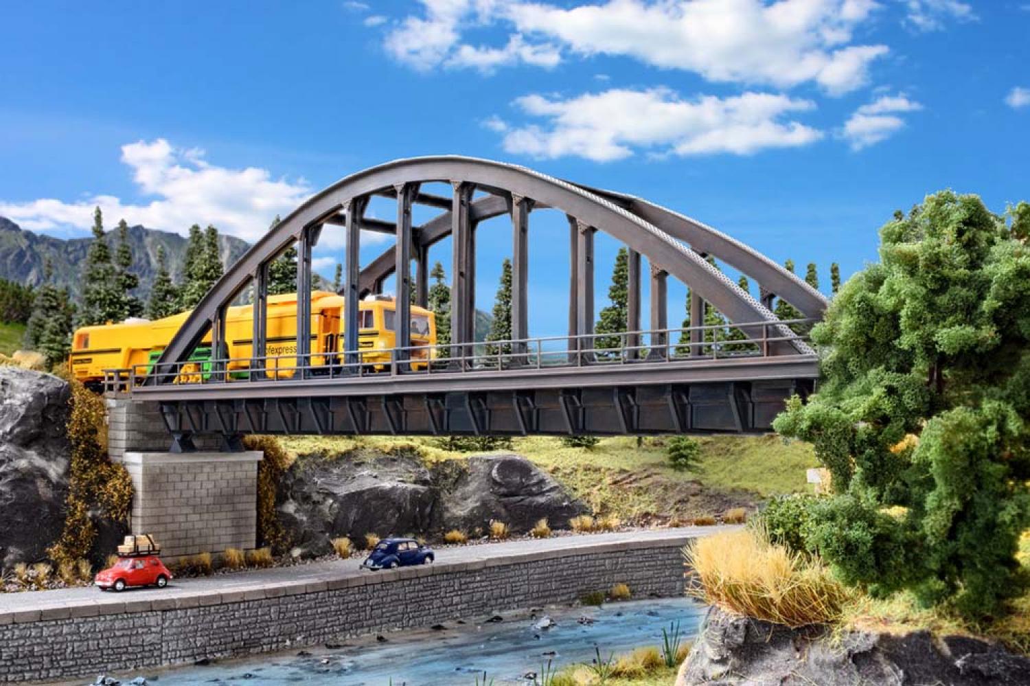 Vollmer 42553 H0 Stahlbogenbrücke, gerade