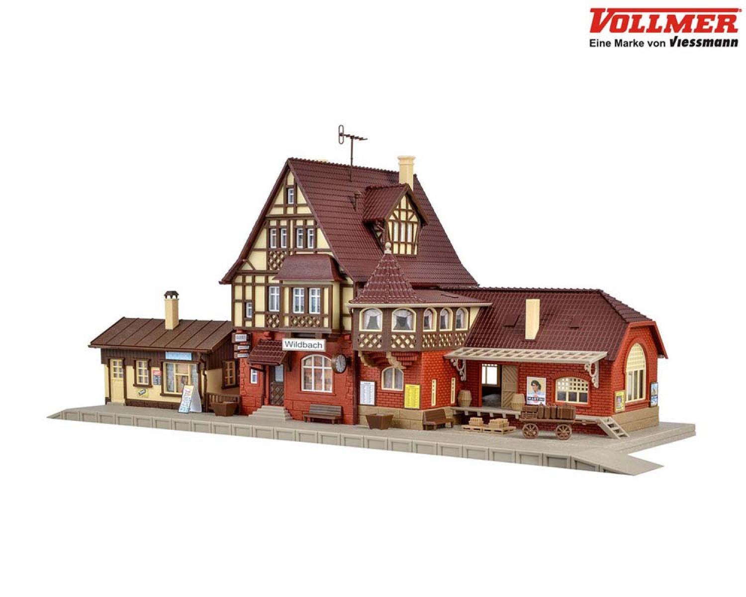 Vollmer 43512 H0 Bahnhof Wildbach