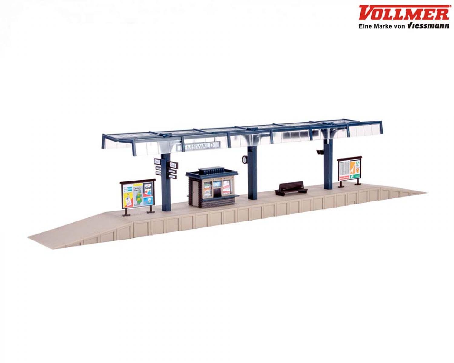 Vollmer 43534 H0 Bahnsteig 370 mm