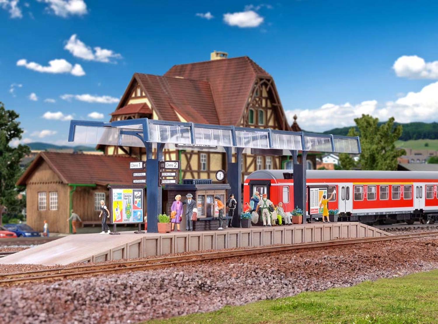 Vollmer 43534 H0 Bahnsteig 370 mm