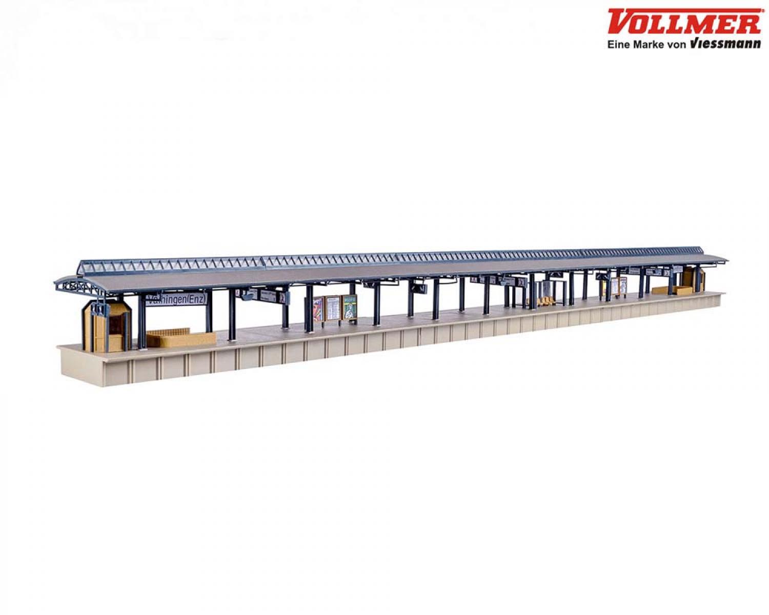 Vollmer 43541 H0 ICE-Bahnsteig Vaihingen