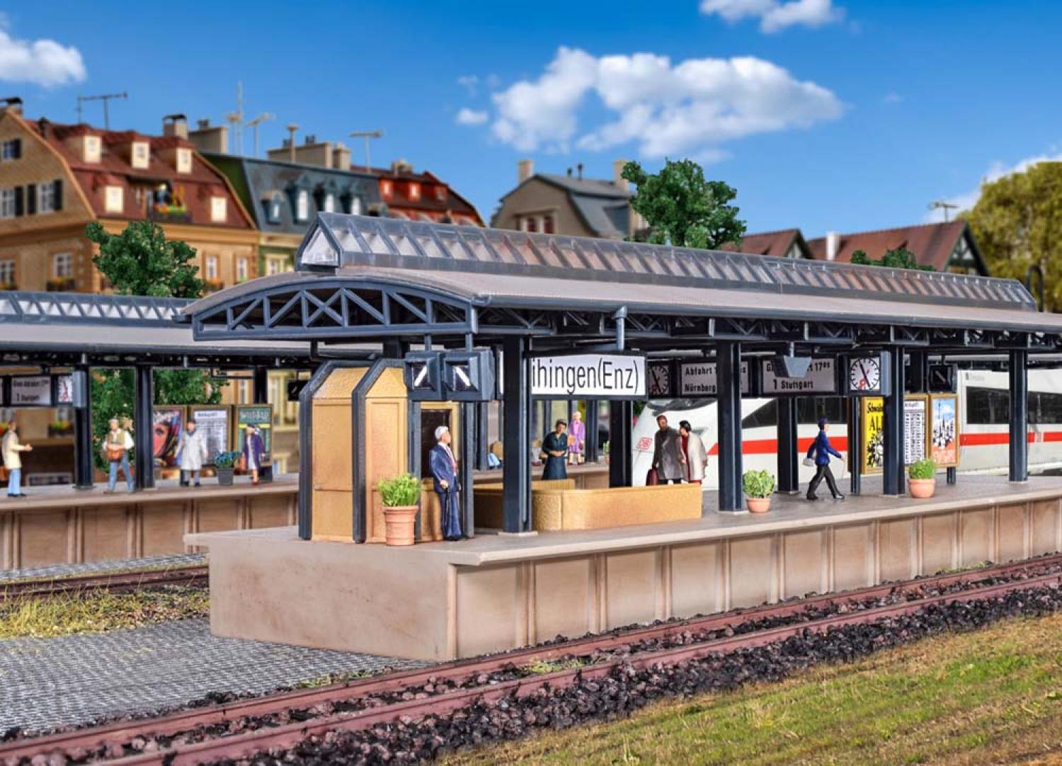 Vollmer 43542 H0 ICE-Bahnsteig Vaihingen, 1-teilig