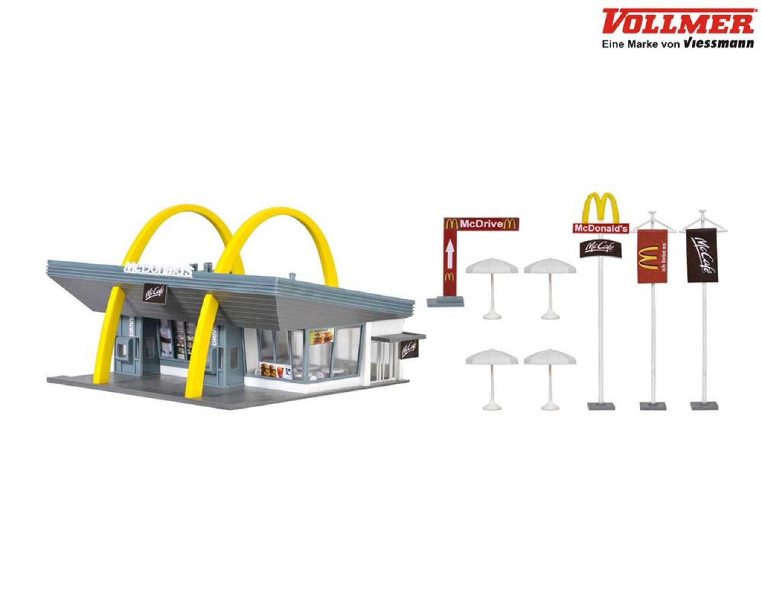 Vollmer 43634 H0 McDonald´s mit McDrive