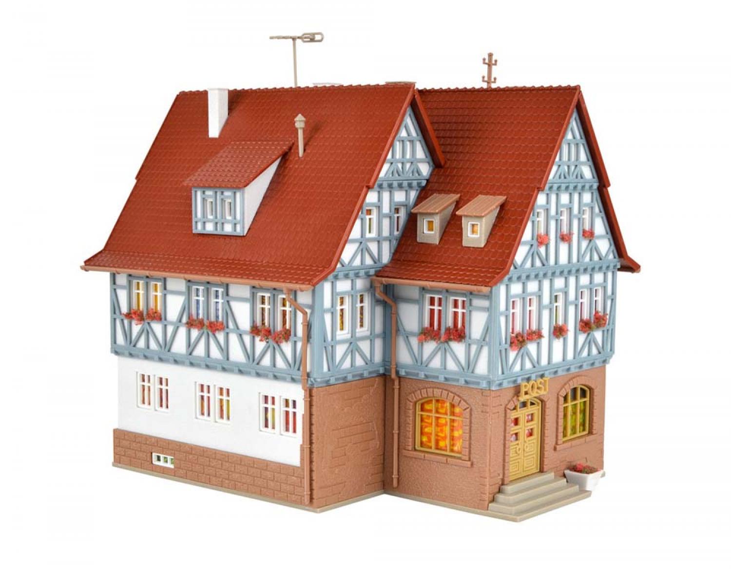 Vollmer 43637 H0 Gasthof zur Post (LED)