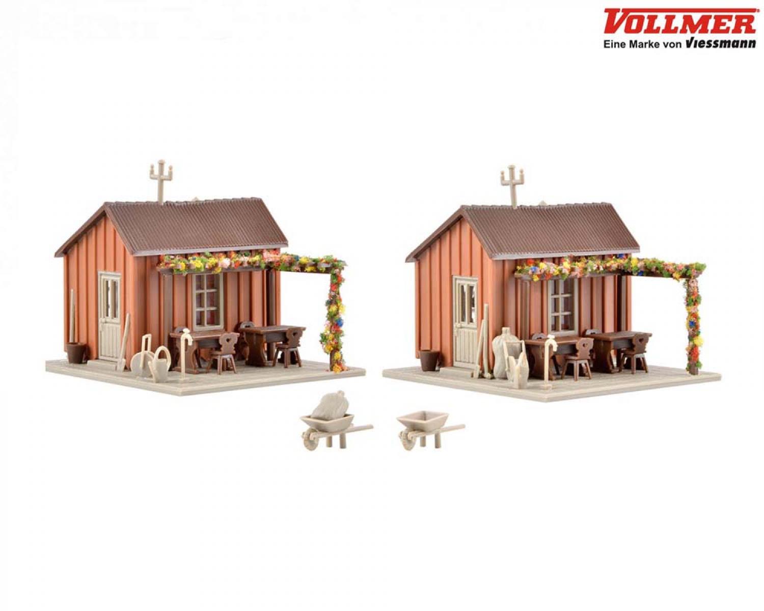Vollmer 43640 H0 Schrebergartenhäuschen